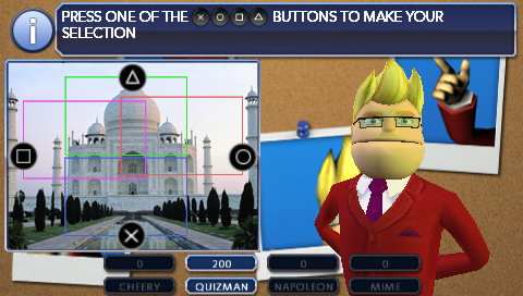 Buzz! Master Quiz screenshot 3 for PSP